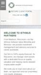 Mobile Screenshot of isthmuspartnersllc.com